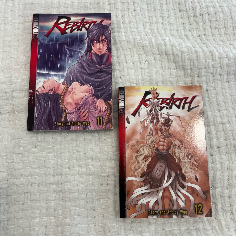 Rebirth Manga Vol 11 & 12 Tokyopop OOP Set